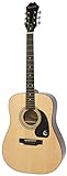 Epiphone DR-100 - Guitarras acústicas con cuerdas metálicas, color natural