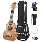 MARTISAN 21in Ukelele soprano Hawaiano Ukulele Aquila Cuerdas Incluye: Funda, Afinador, Cuerdas...
